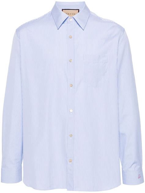 Gucci Striped cotton shirt